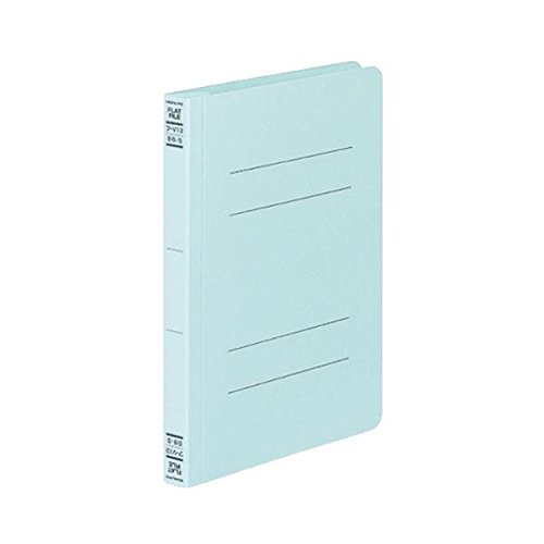 (まとめ) コクヨ フラットファイルV(樹脂製とじ具) B6タテ 150枚収容 背幅18mm 青 フ-V13B 1パック(10冊) 【×5セット】 生活用品 インテリア 雑貨 文具 オフィス用品 ファイル バインダー クリアケース クリアファイル [並行輸