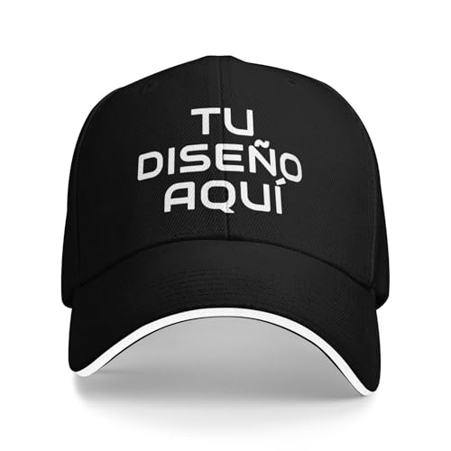 Tingwei Gorra Personalizadas - Gorra Beisbol Personalizada, Gorras con Texto, Personaliza tu Gorra con Foto o Nombre para Hombres y Mujeres