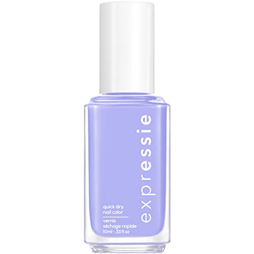Essie expressie, Quick-Dry Nail Polish, 8-Free Vegan, Bright Lila...