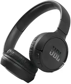 Fone de Ouvido Bluetooth Sem Fio 510BT com Microfone, Headphone Leve com Graves Potentes, Bateria de 40h, Conexão Multiponto – Preto