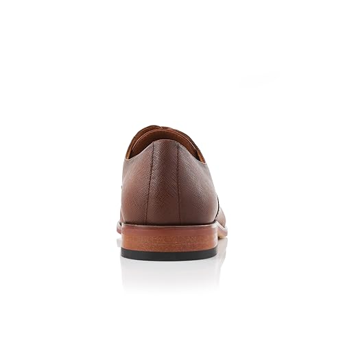 Image of Ferro Aldo Men's Classic Cap Toe Oxford Dress Shoe Collection | Perfect for Formal, Business, and Wedding Attire