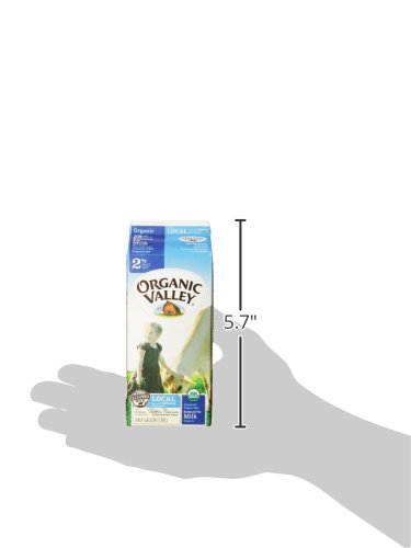 Organic Valley, Organic 2% Reduced Fat Milk, Pasteurized, Half Gallon, 64 oz
