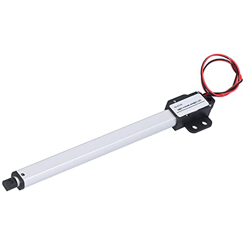 12V Linear Actuator High Speed, 150mm Small Stroke, Low Noise Design Short Circuit Mini Electric Linear Motion Actuator for Medical, Industrial, Agricultural (Stroke