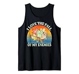 i love the fall of my enemies autunno autunno rana ringraziamento canotta