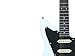 Monoprice Indo Series 6 String Basswood-Body Electric Guitar, Right, White (625883)