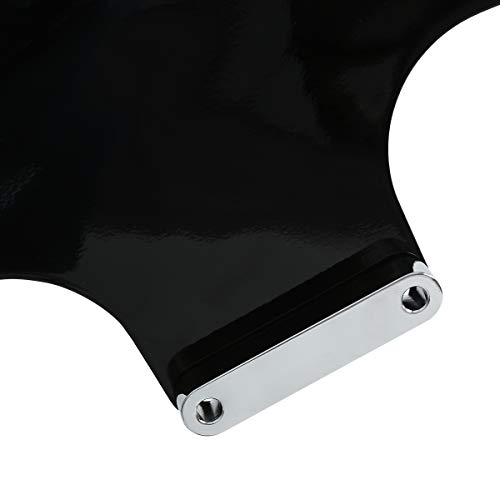 XMT-MOTO 23" Wrap Front Fender Fit for Harley Touring Model Road King FLHR Electra Glide FLHT 1997-2013 Gloss Black - Thumbnail 5