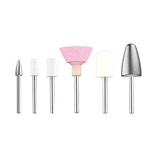 6 Count Upgrade Nail File Replacement Head Refills Compatible with Finish Touch Flawless Salon Nail...