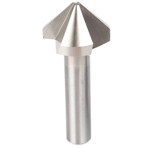 1 szt. 4,5-50 mm 3-ostrzowe 90 stopni HSS M2 6542 do wierteł stożkowych ze stali nierdzewnej i stopu aluminium(35mm)
