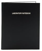 Algopix Similar Product 15 - BookFactory Black A4 Lab Notebook  168