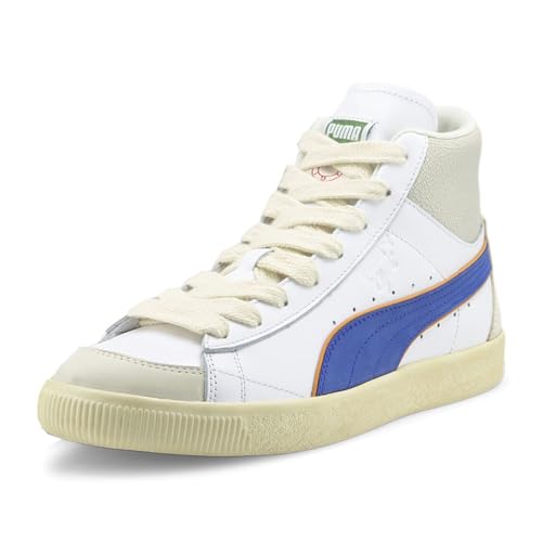 Puma Mens Rhuigi X Clyde High Sneakers Shoes Casual - White2