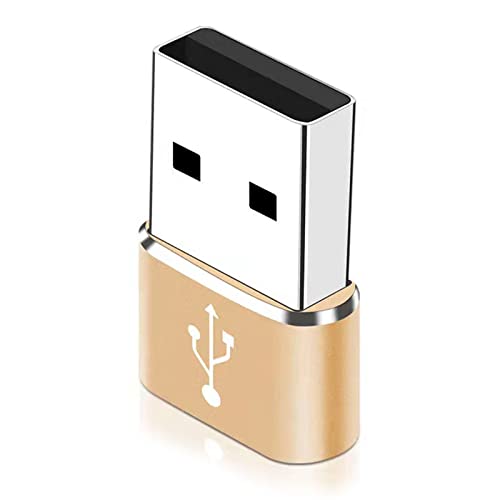 USB タイプ A オス - USB C タイプ C メスアダプタ、USB A - USB C アダプタ、ラップトップ、 PC、充電器、パワーバンクと互換性のある高速データ同期