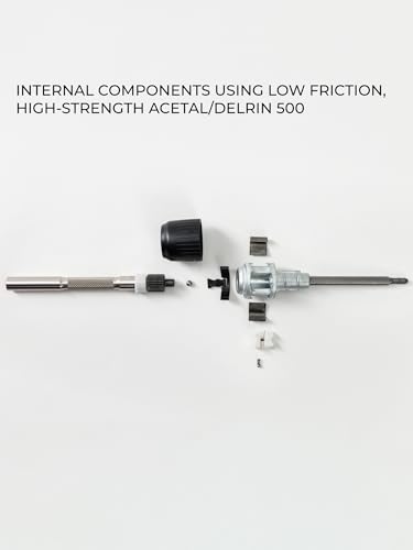 LTT 12-in-1 Multi-Bit Ratcheting Screwdriver (Black and Orange) - Image 6