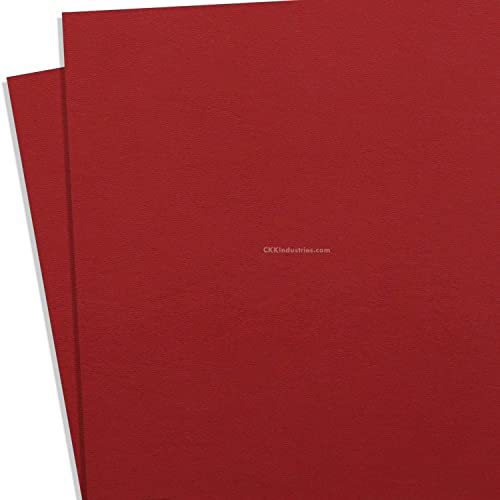 KYDEX Thermoform Sheet - (P1 Texture) - (.080 Thickness) - (8in x 12in) - (Blood Red) - (2 Sheets) - DIY Holster Making, Airsoft Armor, Cosplay Uniforms, RC Models