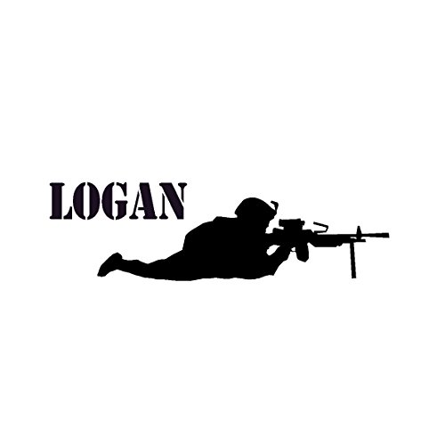 Vinilo Decorativo Militar Personalizado 9 X 28 pulgadas