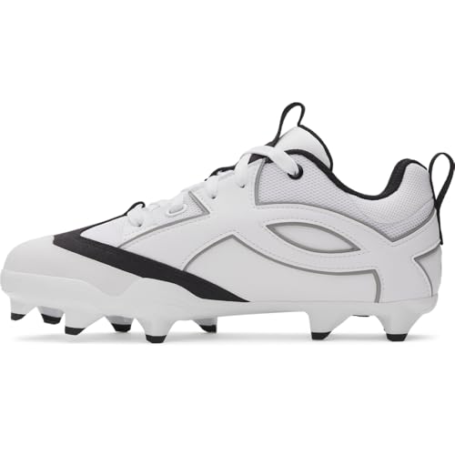 Under Armour Men's Yard Icon TPU Baseball Cleats, (100) White/White/White, 10.5, US