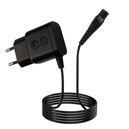 Cargador 15V HQ8505 para Afeitadora Philips Norelco 3000 5000 7000 9000 MG5750 MG7790 MG7770 MG7720 BG5020 S5050 S9000 PT860 AT750 QP6510 QP6520 QP6530 QP6550 Recortadora de Barba, Adaptador Fuente Cargador 15V HQ8505 para Afeitadora Philips Norelco 3000 5000 7000 9000 MG5750 MG7790 MG7770 MG7720 BG5020 S5050 S9000 PT860 AT750 QP6510 QP6520 QP6530 QP6550 Recortadora de Barba, Adaptador Fuente