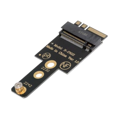 Tarjeta adaptador M.2 A+E Key a NVME M-Key para expansión de memoria interna
