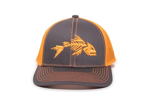 Image of Outdoor Cap Bonefish Graphic Trucker Hat - Mesh Back, Hook /Loop Closure, One Size