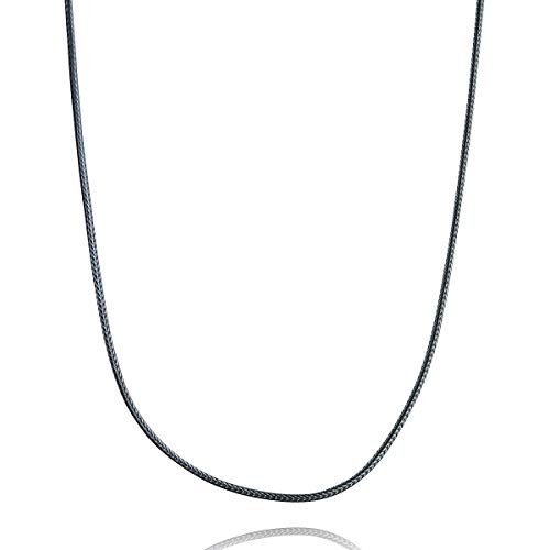 FashionJunkie4Life 925 Sterling Silver Chain Necklaces - 16, 18, 20, 22, 24, 30 Inches