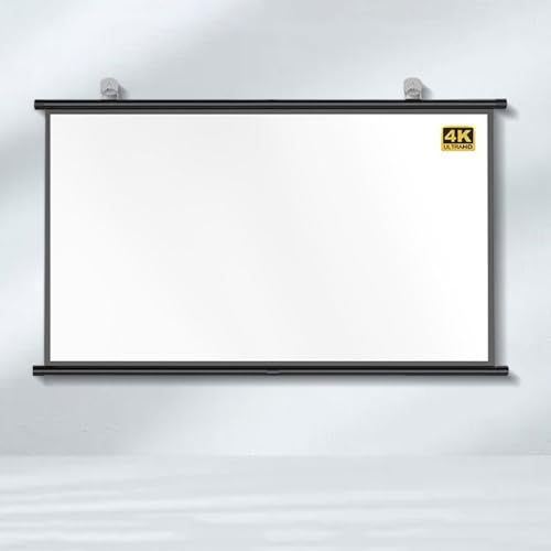Pantalla de proyección manual QCSJM 72 pulgadas 4:3 miniatura 1