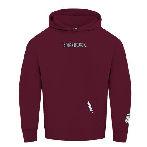 Men's College Wingspan Drop Shoulder Fleece Pullover Hoodie