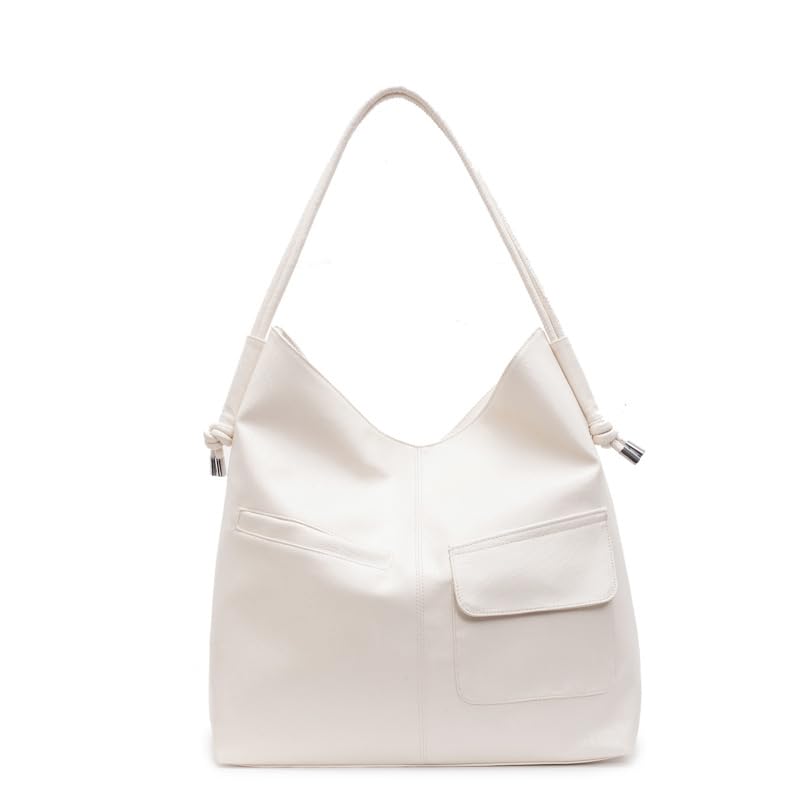 Casual Large Capacity Tote Bag for Women Fashion Shoulder Crossbody Purse Versatile Commuter Handbag Minimalist Style