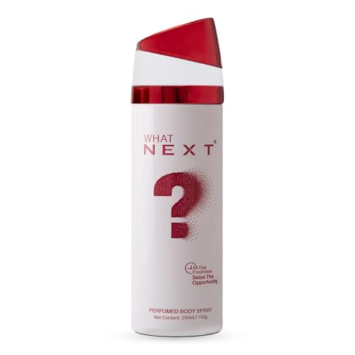 Image of Next Care WHAT Unisex Body Deodorant Spray - Long Lasting Perfume for Men & Women|Refreshing Fragrance, 200ml