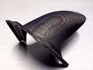 COERCE 0-42-CRFK1201 Kevlar REAR FENDER For NSR250R '90-'93