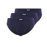 bruno banani Herren Sport Slips 3PACK Soft Micro Marine M