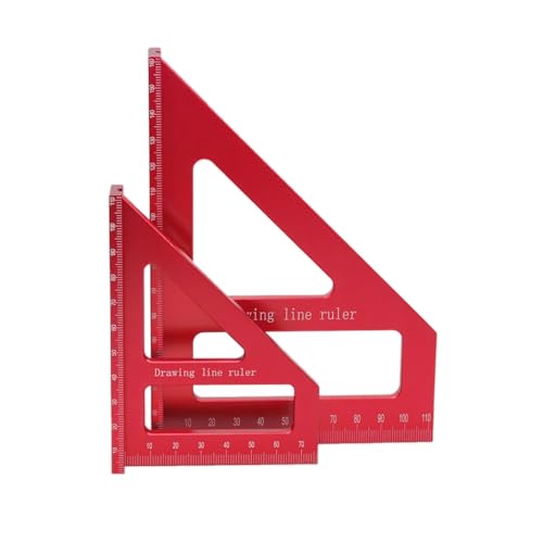 Regla de Carpintero Triángulo de Aleación de Aluminio miniatura 7