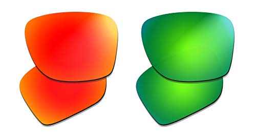 Image of Polarized Lenses Replacement for Oakley Sylas Sunglasses OO9448 57mm - 2 Sets