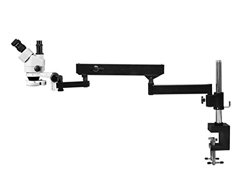 Vision Scientific trinocular zoom stereo microscope 7x45x