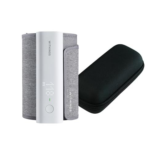 Bündel: Withings BPM Connect mit Reiseetui: Blutdruckmessgerät, WLAN- und Bluetooth-Schnittstelle für Health Mate App