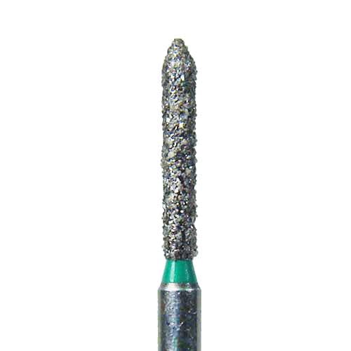 1812.8C NeoDiamond FG Coarse Grit Beveled Cylinder Disposable Diamond Burs #885 25/Pk