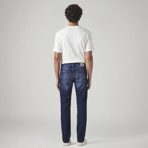 Image of Levi's Men's 511 Dark Indigo Slim Fit Mid Rise Jeans