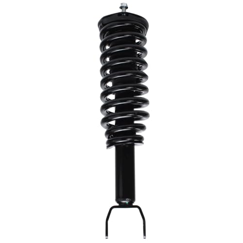 Image of Detroit Axle - 2WD Front 6pc Struts Kit for 05-09 Dodge Dakota Mitsubishi Raider, Struts w /Coil Spring Sway Bars Rear Shock Absorbers 2005 2006 2007 2008 2009 Replacement Suspension
