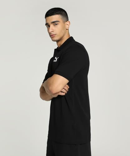 Image of Puma Men's Solid Regular Fit T-Shirt