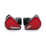 キューディーシー(qdc) SUPERIOR Vermilion Red [10mmシングルフルレンジダイナミックドライバー搭載イヤホン] 同軸デュアル磁気回路&デュアルキャビティ構造 IEM2pinコネクター採用 ハイレゾ リスニング/モニター/ライブ/ゲーム【QDC-SUPERIOR-RD】