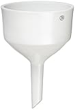 Nach Büchner, weiß glasiert neoLab E-1482 Filternutschen aus Porzellan, glasiert, 90 mm Durchmesser, 125 mL, Weiß