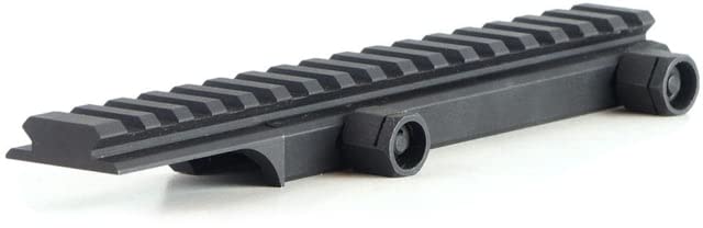 Kensight Heavy Duty Flat Top Riser Rail, Black, 660-502