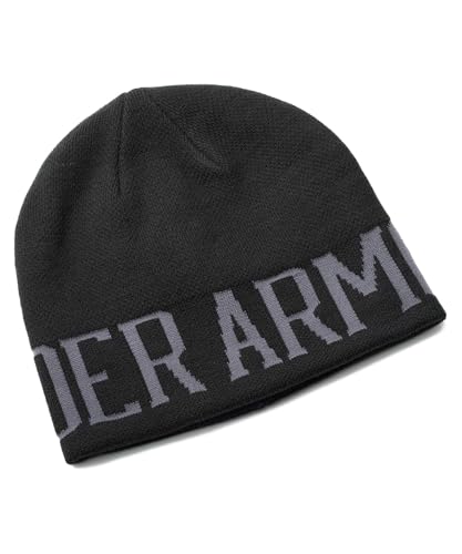 UNDER ARMOUR(アンダーアーマー) UA Reversible Halftime Beanie 1379999(003) ブラック キャッスルロック ONESIZE