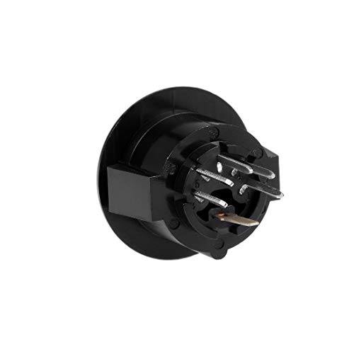 uxcell conector S-video 5 pines hembra PCB 5 piezas miniatura 4
