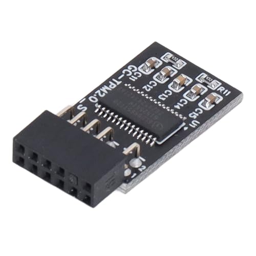 Moduł Tpm 2.0 12Pin SPI Adapter Modułu Tpm 2.0, Tpm 2.0 dla B450m moduł Bezpieczeństwa Szyfrowania z Procesorem Kryptograficznym dla Bezpieczeństwa Komputera