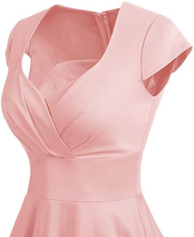 Bbonlinedress Women Short 1950s Retro Vintage Cocktail Party Swing Dresses