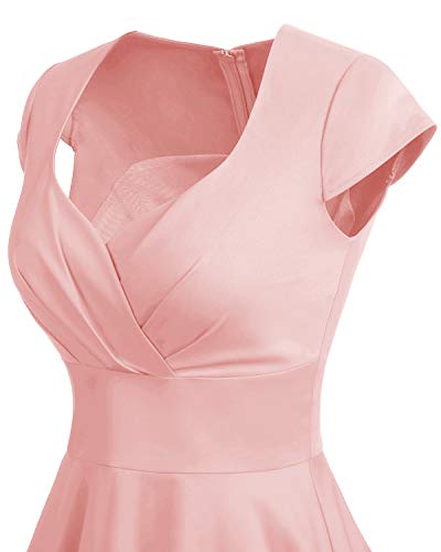 Bbonlinedress Women Short 1950s Retro Vintage Cocktail Party Swing Dresses