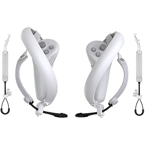 Growalleter Touch Controller Grips Cover Compatible with PICO 4 All-in-One VR 256GB Headset,Silicone Grip Cover for PICO 4 (Grip Strap) Cover