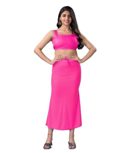 Image of LADLA FASHION] Women's Saree Shapewear - Mermaid Cut Saree Shaper Petticoat with Side Slit,