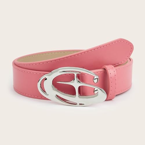 Female Pin Buckle Belt Aesthetic Adult PU Belt Fashion Narrow Waistband Jeans Belt Waist Decors Girl Skirt Waiststrap4