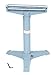 Vestil STAND-H Steel Horizontal Roller Stand 23 In. to 38-1/2 In. Raised Height 1,760 Lb. Capacity Gray