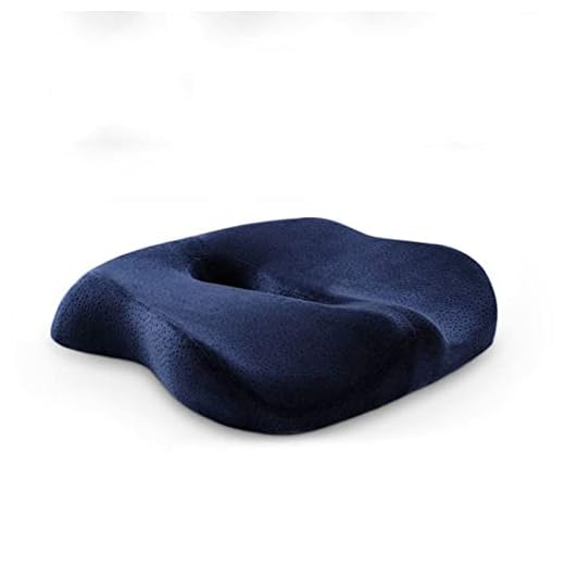 RUHEN Wheelchair Seat Cushion Premium Comfort Seat Cushion - Non-Slip Orthopedic memory Foam Cushion for Office Chair Wheelchair Seat